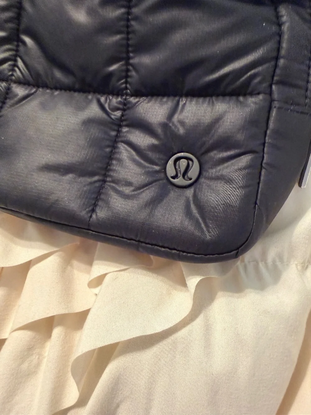 Lululemon Fanny Pack (Black Quilted / Wunder Puff style)
